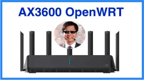 For that I need help in setting up. . Ax3600 openwrt